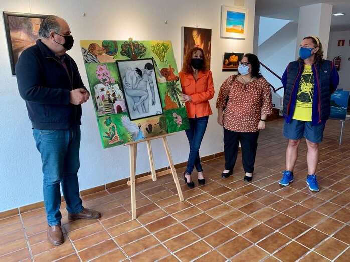 La obra ha sido realizado por los pacientes de la Asociación Española contra el Cáncer (AECC) / TA